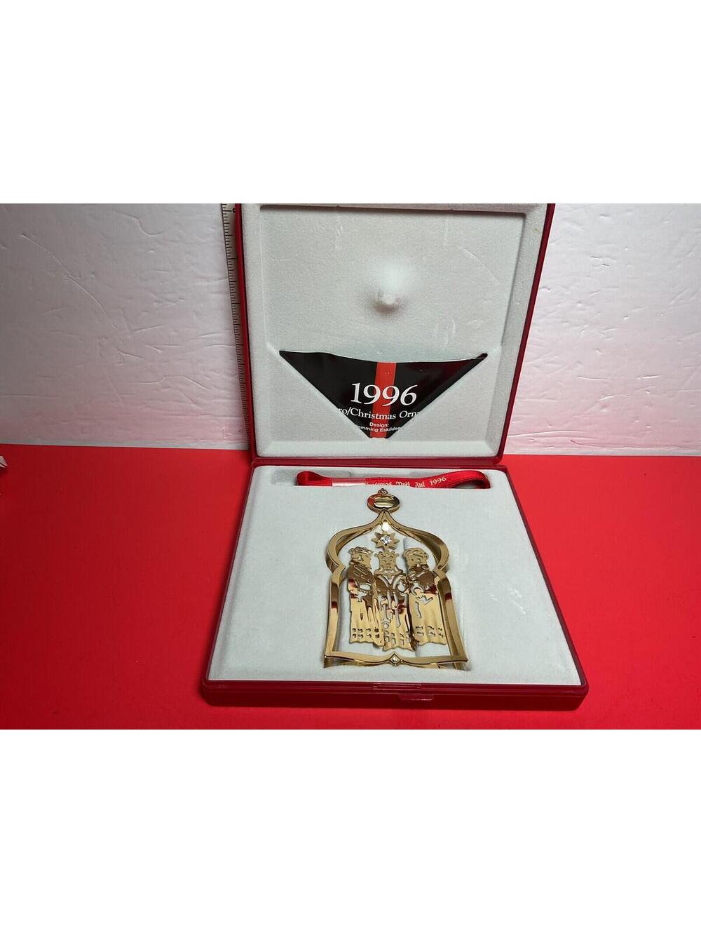 Georg Jensen 1995 3 Wise Men Ornament IOB